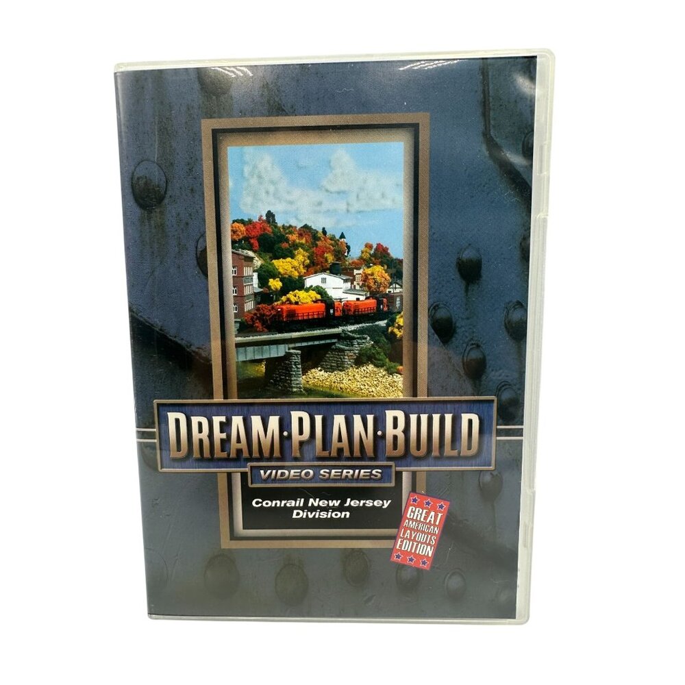 Dream Plan Build Video Series Conrail New Jersey Division DVD 2014 Kalmbach